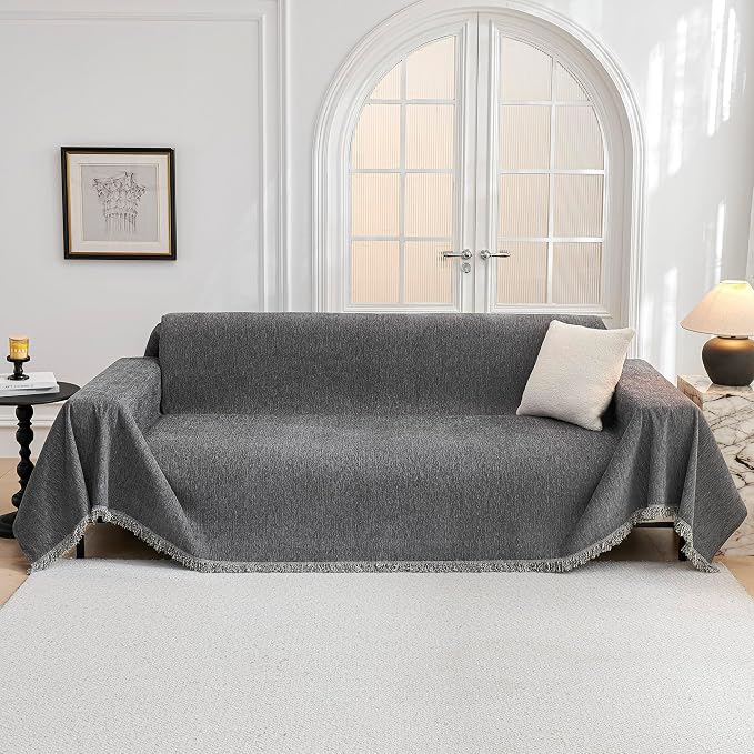 MYSKY HOME Couch Cover for Dogs, Washable Couch Covers, Non Slip Sofa Cover - Image 9