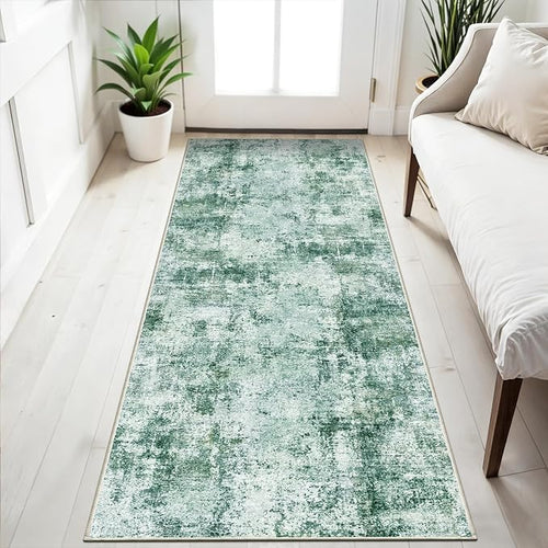 2x5 Washable Runner Rug for Hallway: Non Slip Entryway Runners Rugs by WIEVEDENS