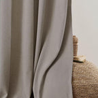 Joydeco Faux Linen Curtains 84 Inch Length 2 Panels Set, Light Filtering - Image 5