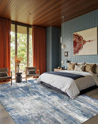 Latte&Fog 6x9 Area Rugs for Living Room Bedroom, Boho Non Slip Low Pile Carpet - Image 2