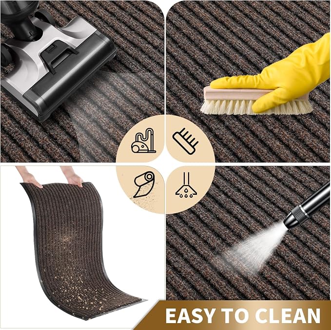 Yimobra Front Door Mat Outdoor Indoor Entrance, 100% Waterproof All-Season All - Image 6