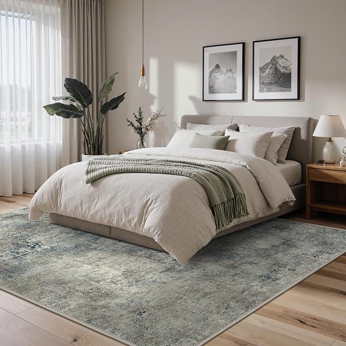 BEIMO Area Rugs 10x12 for Living Room Bedroom, Modern Abstract Machine Washable - Image 2