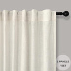 Pitalk 105 Inch Curtains 2 Panels - Image 2