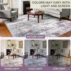 Area Rugs 8x10 for Living Room Bedroom, Modern Abstract Machine Washable Rug - Image 6