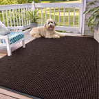 OLANLY Front Door Mat Indoor Outdoor Entrance, Waterproof Heavy Duty Doormat by OLANLY
