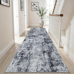 3x12 Washable Hallway Runner Rug: Non Slip Carpet Runners Easy-to-Clean - Image 2