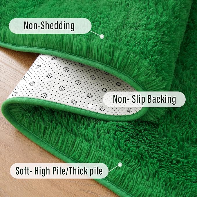 Amearea Premium Soft Fluffy Rug Modern Shag Carpet, Fuzzy Shaggy Rugs - Image 6