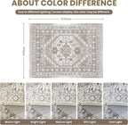 zesthome 3x5 Area Rug Ultra Soft Washable Rug, Non Slip Area Rug Indoor Entrance - Image 2