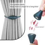 4 Pack Magnetic Curtain Tiebacks Rope Modern Handmade Curtain Tie Backs - Image 2