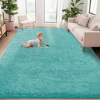 5x7 Area Rug for Living Room: Fluffy Shag Soft Washable Rugs Fuzzy Plush Indoor by VECARF