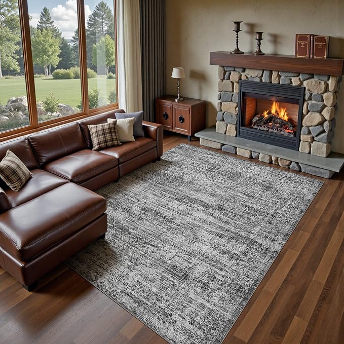 UERMEI 7x9 Area Rug Living Room Rugs by UERMEI