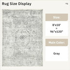 Washable Area Rug 8x10 - Image 3