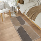 Lahome Enfys Modern Rainbow Easy Jute Rug, 2x6 Kitchen Runner Washable Rug - Image 8