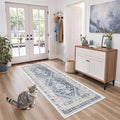 zesthome 2x6 Runner Rug for Hallways, Machine Washable Rug, Non Slip Vintage by Zesthome