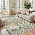 6x9 Area Rugs for Living Room Non-Slip Washable Rugs 6x9 Vintage Rug for by Soalmost