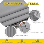 NICETOWN Silver Grey Curtains 84 inch Length 2 Panels, Grommet Thermal - Image 4