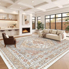 zesthome 10x14 Area Rugs, Stain Resistant Washable Rug, Ultra-Thin Rugs - Image 4