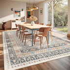 Washable Rugs 8x10 Area Rugs for Living Room, Non-Slip Backing Large Rug for - Image 5
