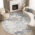 UERMEI 6ft Round Area Rug Living Room Rugs - Image 8