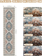 Kitchen Runner Rug Non Slip Washable 2.5x10, Soft Ultra-Thin Entryway Rug - Image 2