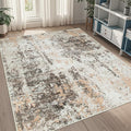 5x8 Area Rugs for Living Room Rug Washable: Abstract Rug for Dining Room by Aelenmu
