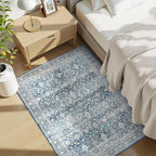 Lofus 3x5 Area Rug for Entryway, Washablee Soft Rugs for Bedroom, Living Room - Image 3