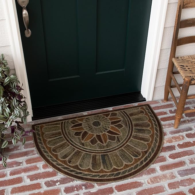Mohawk Home Entryway Door Mat 2' x 3' All Weather Doormat Outdoor Non Slip - Image 2