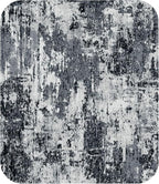 Washable Area Rugs 4ft Non-Slip Modern Abstract Soft - Image 8