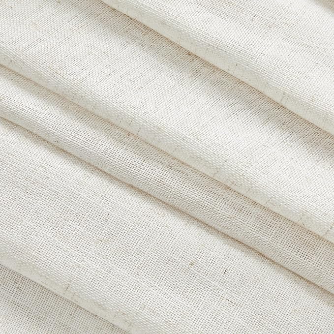 MYSKY HOME Sheer Curtains 63 Inch Length - Image 6