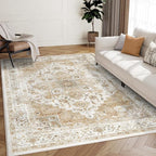AMADA HOMEFURNISHING 5x7 Area Rugs, Washable Living Room Rug Low-Profile - Image 6