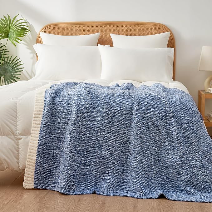 Snuggle Sac Royal Blue Throw Blankets - Image 6