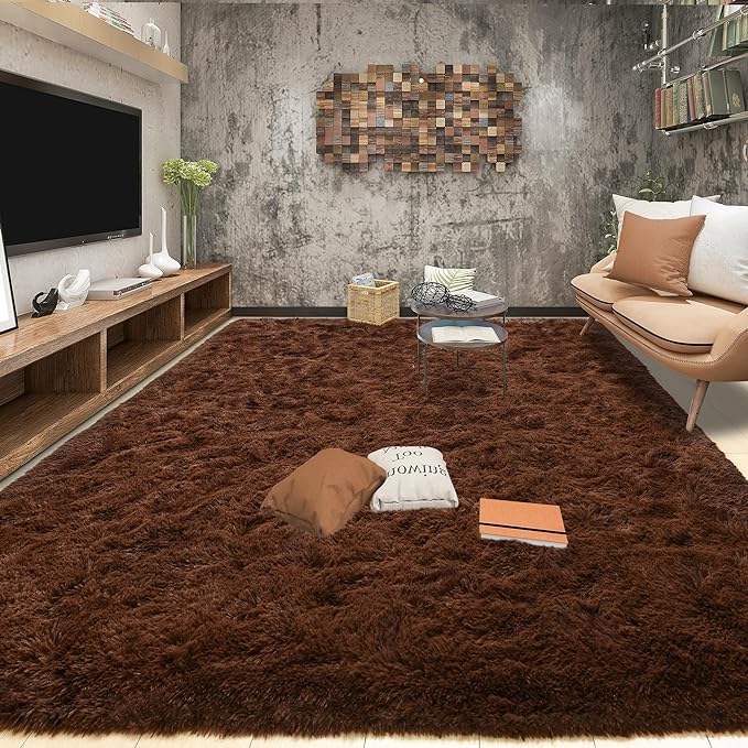 Tepook Super Soft Fluffy Rug for Bedroom, Modern Shaggy Fuzzy Kids Rugs for - Image 3