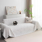 MYSKY HOME Couch Covers for 2 Cushion Couch Sofa, Chenille L Shape Sectional - Image 2