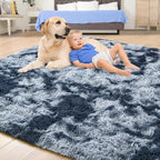 Tepook Fluffy Large Rugs for Living Room, Area Rug 6x9 Soft Carpet for Bedroom - Image 4