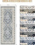 3x8 Runner Rug Non Slip Washable - Image 2