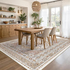 6x9 Area Rugs for Living Room, Soft Low Pile Indoor Washable Rugs for Bedroom - Image 5