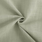 Linen Blend Sage Green Curtains 63 inch Length 2 Panels - Image 5