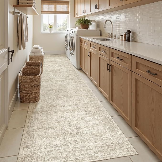 Runner Rug 2'6" x 10' Washable Non-Slip Runner Rugs - Image 9