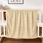 Sherpa Fleece Baby Blanket, Ultra Soft Fluffy Premium Baby Blankets by Yurhap
