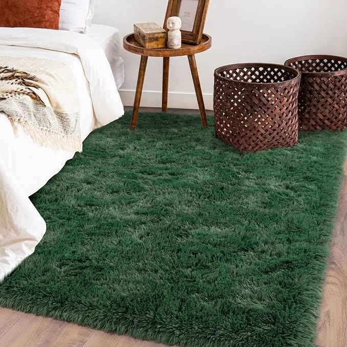 Rugs for Bedroom 4x6, Soft Shaggy Modern Shag Area Rug for Living Room - Image 2