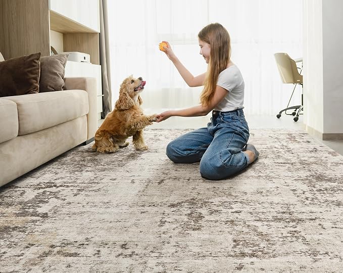 UERMEI 8x10 Area Rug Living Room Rugs - Image 8