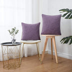 HPUK Linen Throw Pillow Covers Pack of 2, 18x18 Inch Accent Cushion Covers - Image 7