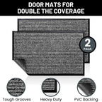 Sierra Concepts Front Door Mat Welcome Mats 2-Pack - Image 2