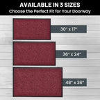 Sierra Concepts 2-Pack Front Door Mat Red - Image 5