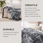 Bedsure GentleSoft Fluffy Sherpa Fleece Faux Fur Blankets Queen Size - Image 4