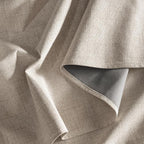 RYB HOME Natural Beige 100% Blackout Linen Curtains 78 inch Long, Thermal - Image 7