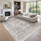 zesthome 10x12 Area Rugs, Stain Resistant Washable Rug, Ultra-Thin Rugs - Image 4