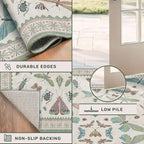 Green and Blue Rugs for Bedroom - Image 5