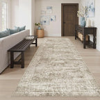 Hallway Runner Rug 4x8 Wide: Washable Thin Runners - Image 3