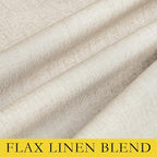 NICETOWN Linen Blackout Cold Blocking Curtains 63" Long - Image 8